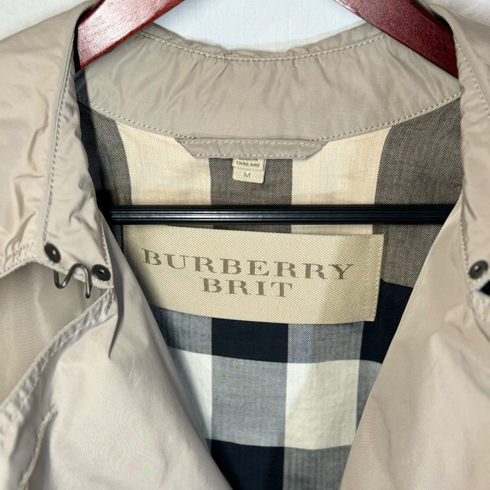burberry men’s rain trench coat